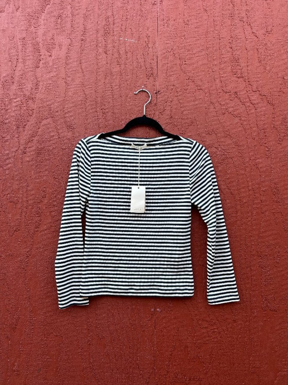 doen Paulette tee -- Navy nantucket stripe / M